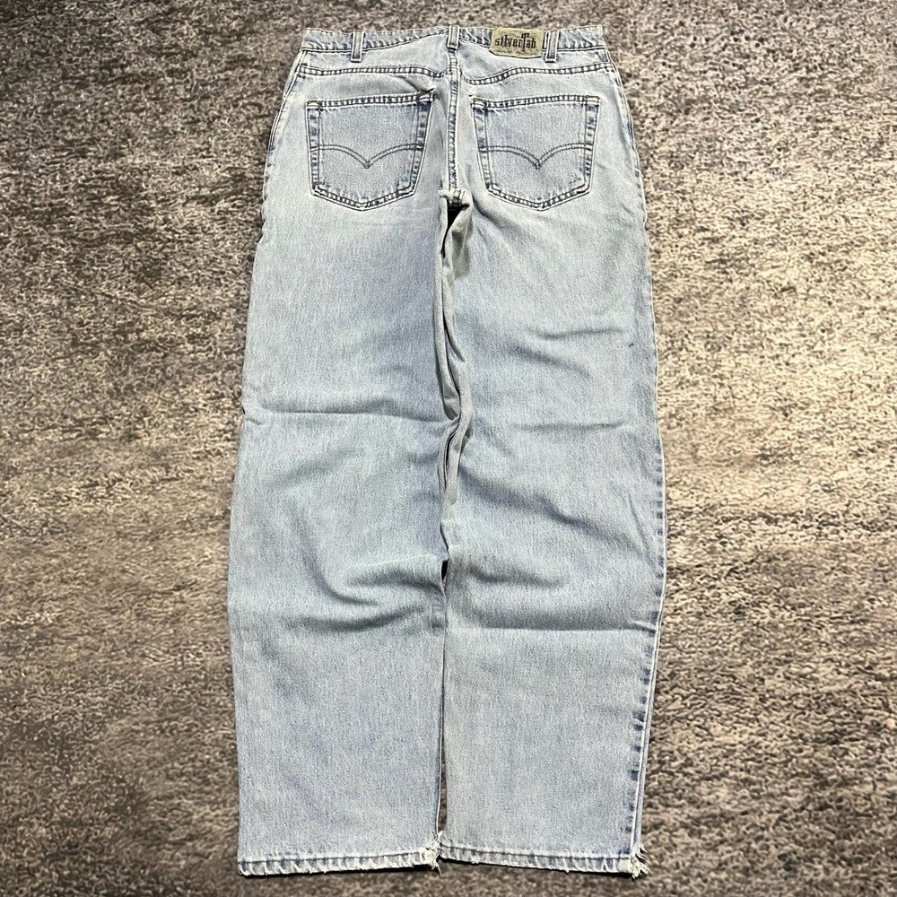 Vintage 90s Levi's SilverTab Jeans 32x32 Loose Fit Tapered Blue Baggy Skater